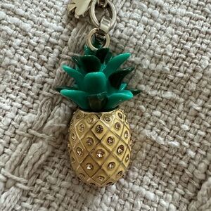 Kate Spade Pineapple keychain
